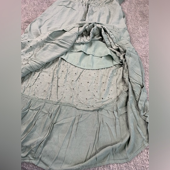 Sonoma Women’s Gauze Eyelet Tiered Maxi Dress size medium - Picture 9 of 14